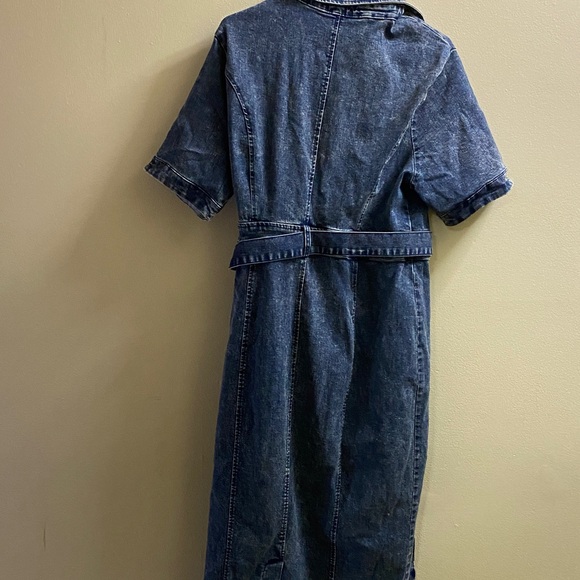 Fashion Nova Denim Blue Dress - Picture 6 of 7